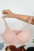 Seamless Pink Scoop Bra