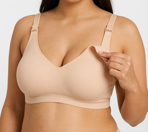 Nursing Maternity Bra - Nude - Order Online in Pakistan