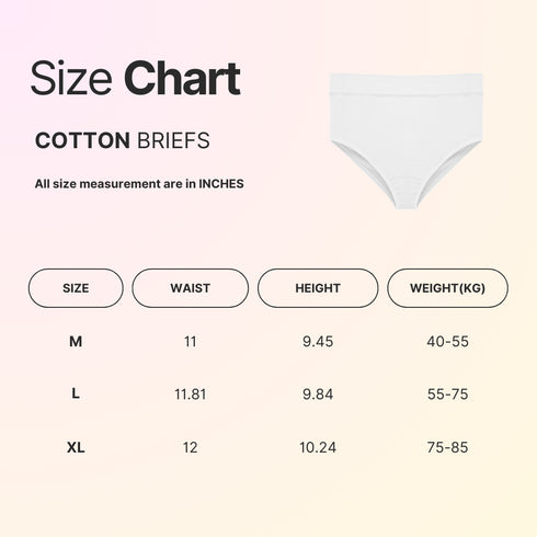 Rib Cotton Briefs - White - Omi Beauty