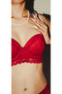Wildflower Lace Set Red