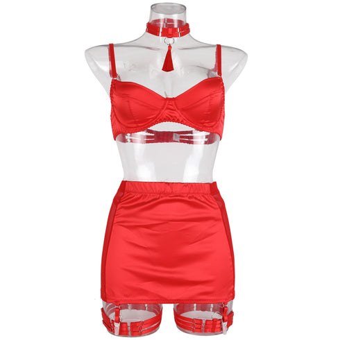 Siren Silk Set - Red - Omi Beauty