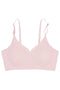 Seamless Pink Scoop Bra