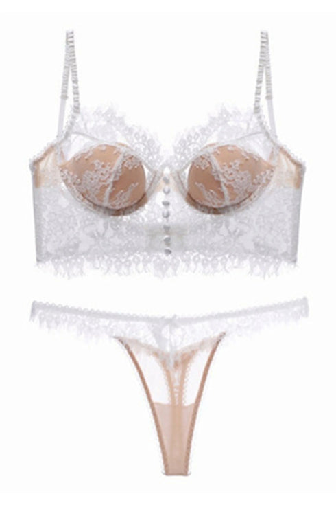 Lily Lace Set White