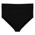 Rib Cotton Briefs - Black - Omi Beauty