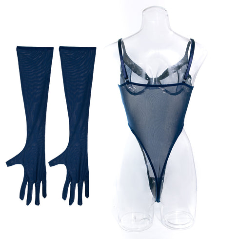 Poison Ivy Set - Blue - Omi Beauty