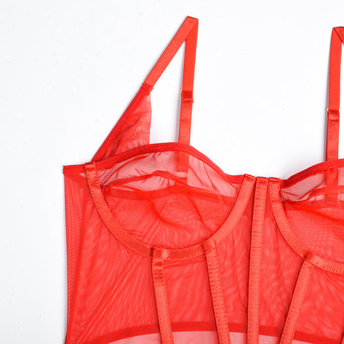 Forbidden Skirt Set - Red - Omi Beauty