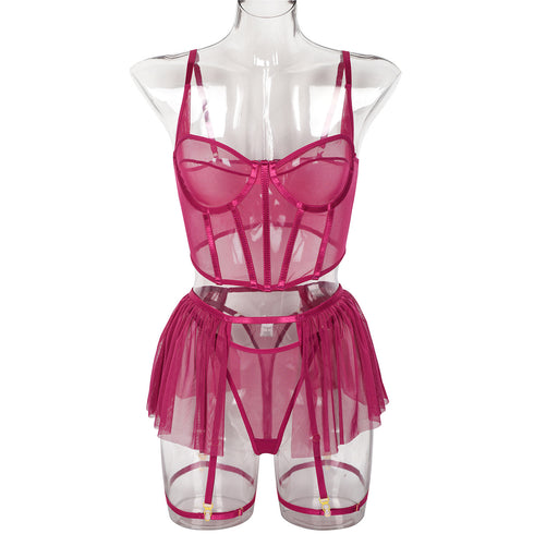 Forbidden Skirt Set - Plum - Omi Beauty