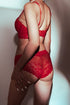 Wildflower Lace set - Red - Omi Beauty