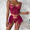 Forbidden Skirt Set - Plum - Omi Beauty
