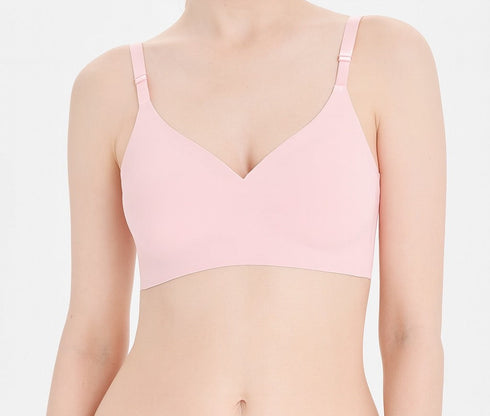 Seamless Scoop Bra - Pink - Order Online in Pakistan