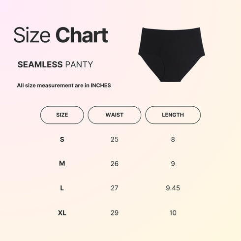 Seamless Briefs - Black - Omi Beauty