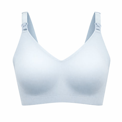 Nursing Maternity Bra Light Blue