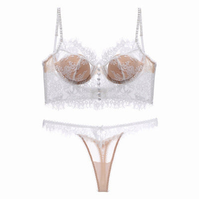 Lily Lace set - White - Omi Beauty