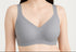Seamless Minimizer Bra - Gray - Order Online in Paskitan