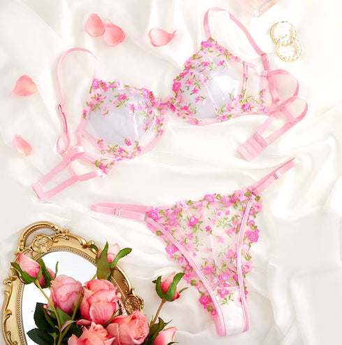 Enchanted Rose Set - Pinkrose - Omi Beauty