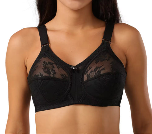 Minimizer Bra With Lace