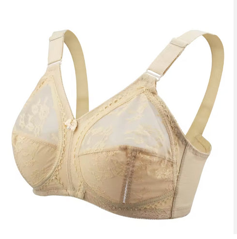 Minimizer Bra With Lace