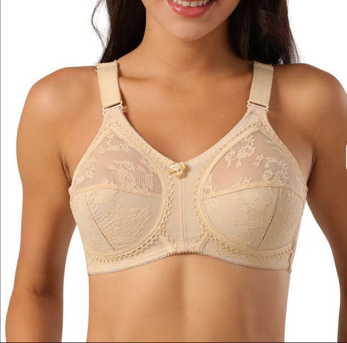 Minimizer Bra With Lace