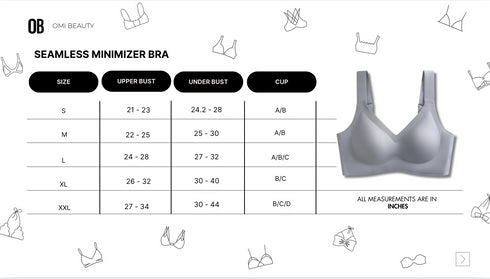 Seamless Minimizer Bra - Nude