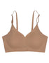 Seamless Scoop Bra - Brown skin