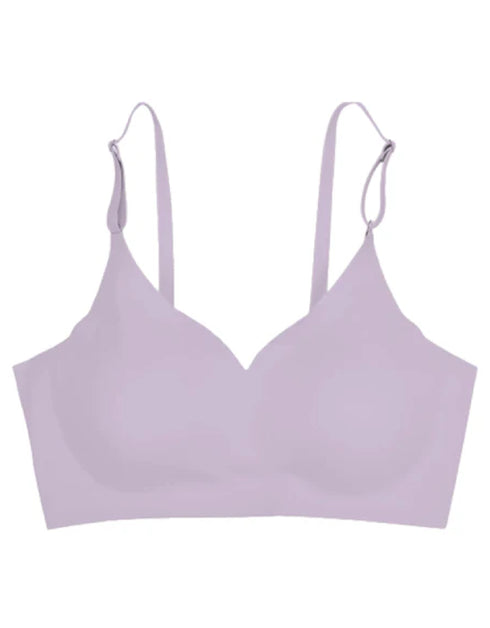 Seamless Black Scoop Bra