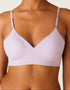 Seamless Black Scoop Bra