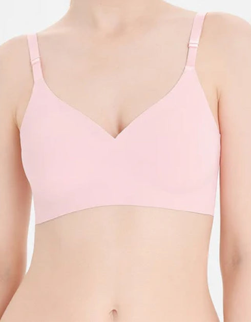 Seamless Scoop Bra - Pink - Order Online in Pakistan