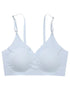 Seamless Scoop Bra - Sky Blue