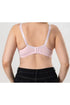 Cotton Minimizer Bra (Pink/Beige/Choco)