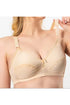 Cotton Minimizer Bra (Pink/Beige/Choco)