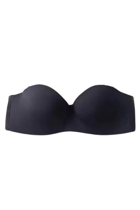 Wireless Bra - Strapless Black Bra in Pakistan