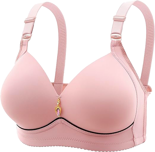 Breathable minimizer bra - Pink