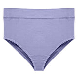 Rib Cotton Briefs - Purple