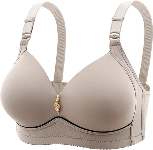 Breathable Minimizer Bra - Light Brown