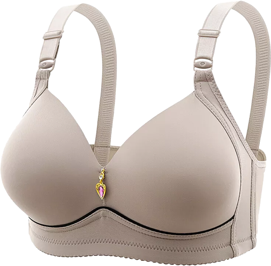 Shop Comfortable Light Brown Padded Minimzer Bra in Pakistan Omi