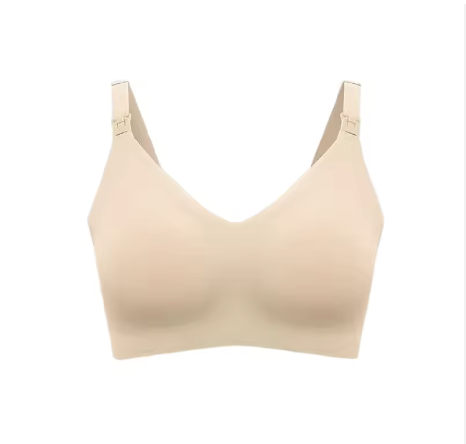 Nursing Maternity Bra Nude - Omi Beauty